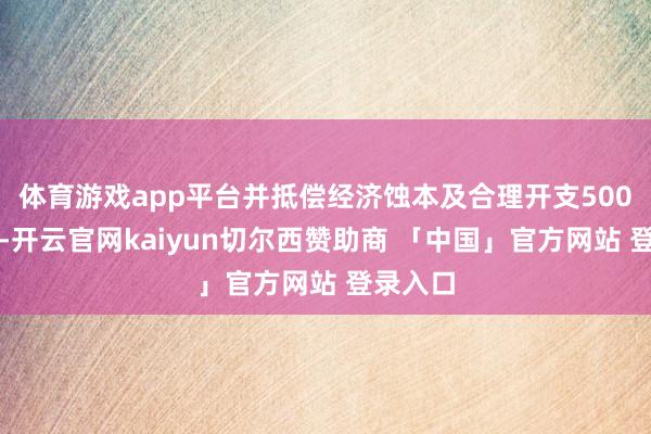 体育游戏app平台并抵偿经济蚀本及合理开支500万元等-开云官网kaiyun切尔西赞助商 「中国」官方网站 登录入口